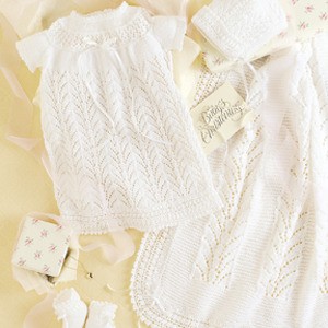 Free Knitting Patterns for Christening Gowns