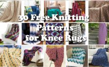 30 Free Knitting Patterns for Knee Rugs