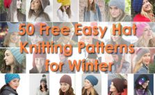 50 Free Easy Hat Knitting Patterns for Winter