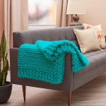 bulky yarn blanket