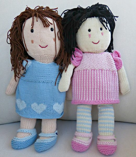 Costa Brava Rag Dolls Free Knitting Pattern