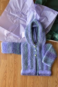 baby cardi knit pattern