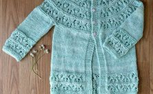 Cute as a Button Cardi Free Child’s Knitting Pattern