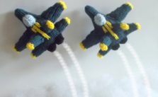 Fighter Jets Free Knitting Pattern