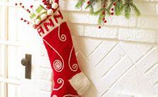 Holiday Swirled Stocking