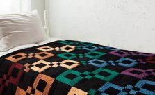 Infinite Rainbow Throw free knitting pattern