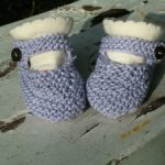 free booties knitting pattern