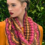 Spiced Punch Free Lace Cowl Knitting Pattern