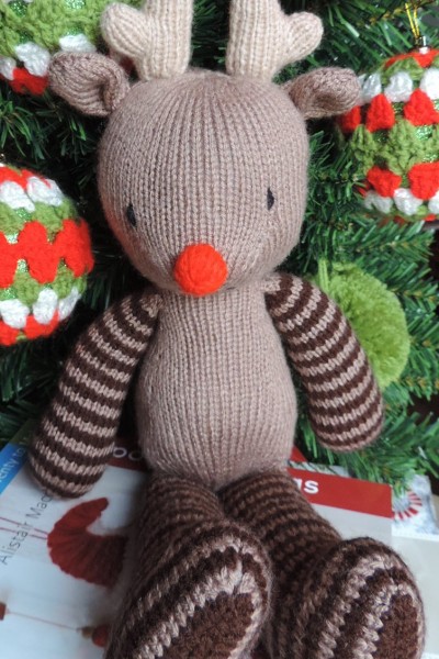 Reindeer Knitting Pattern Chart