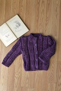 free baby cardigan knitting pattern