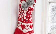 Sweet Treasures Fair Isle Stocking Knit Pattern