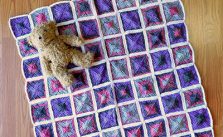 Window Paint Throw Free Knitting Pattern