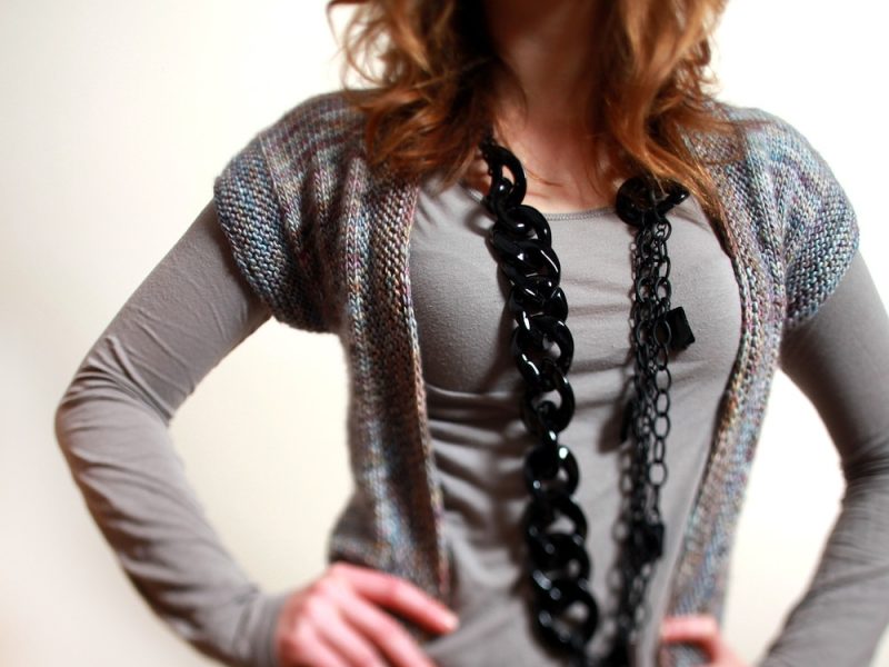 Abalone open front cardigan knitting pattern
