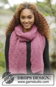 free lac scarf knitting pattern