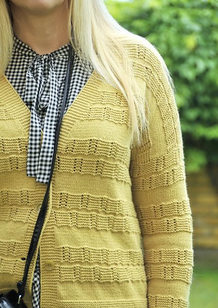 Apple Juice Cardigan Free Knitting Pattern