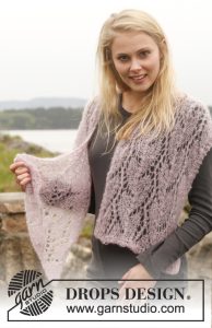 Bare Branches Lace Scarf Knitting Pattern