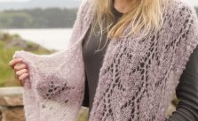 Bare Branches Lace Scarf Knitting Pattern