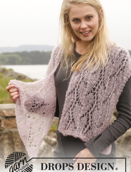 Bare Branches Lace Scarf Knitting Pattern