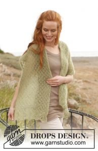 Breath of Spring Free Lace Scarf Knitting Pattern