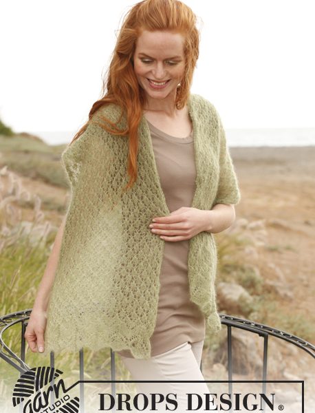 Breath of Spring Free Lace Scarf Knitting Pattern