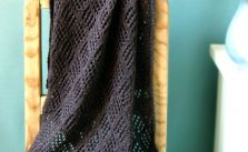 Checkerboard Lace Scarf