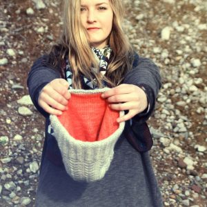 Citadel double layered beanie free knit pattern