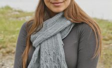 Lake District Free Lace Scarf and Hat Knitting Pattern