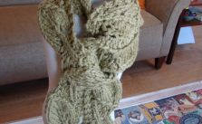 Leaf – Free Pattern for a Knit Scarf