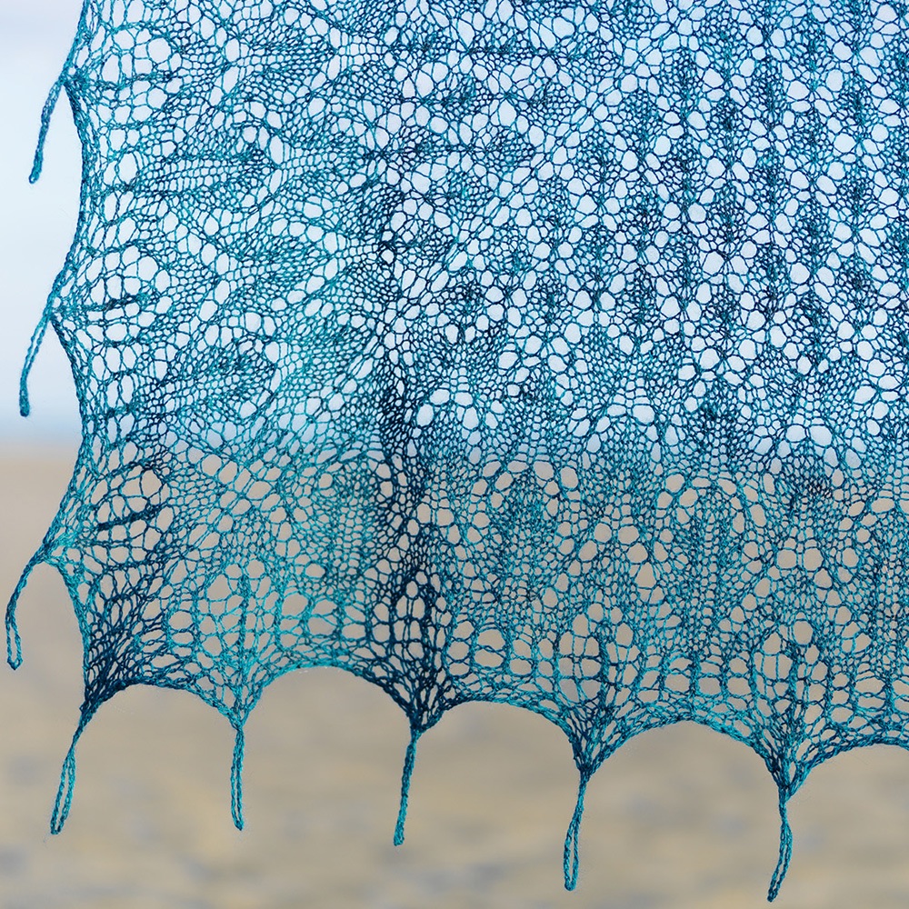 Lucidity Free Shawl Knitting Pattern