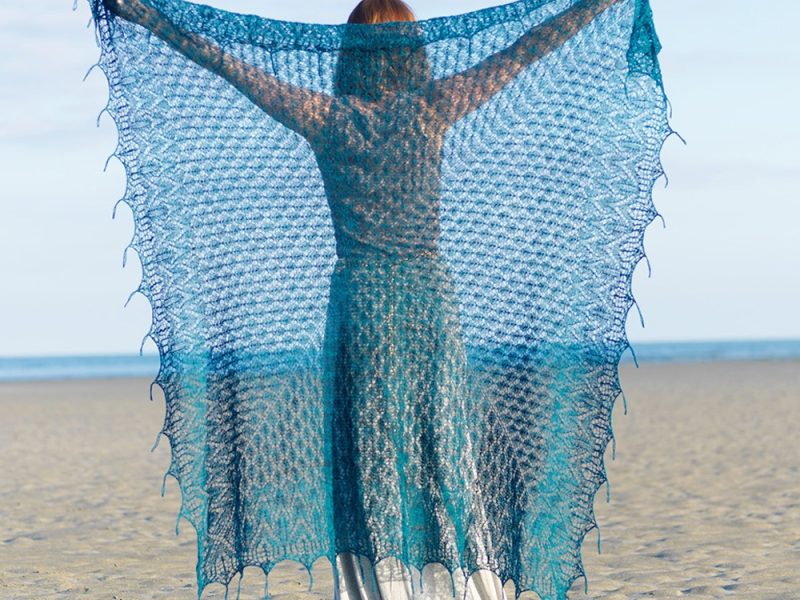Lucidity Free Shawl Knitting Pattern