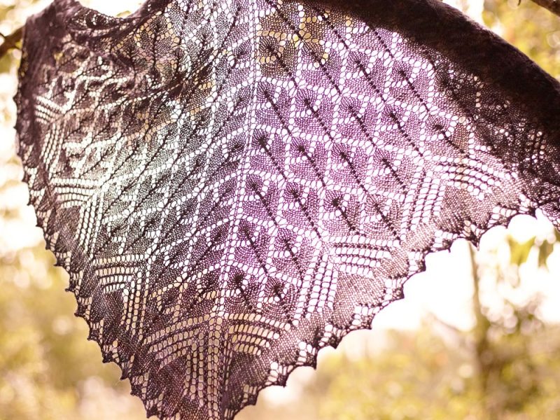 Morrigan Lace Shawl Free Knitting Pattern