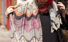 Outline Free Ripple Stitch Scarf Knitting Pattern