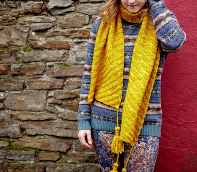 Pollination Free Scarf Pattern to Knit