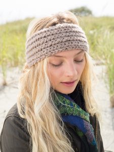 Profiteroles Headband Free Knit Pattern