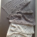 Reversible Circles of Lace Free Scarf Pattern