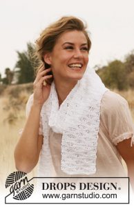 Seafoam Stitch Scarf Knitting Pattern Free