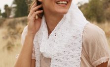 Seafoam Stitch Scarf Knitting Pattern Free