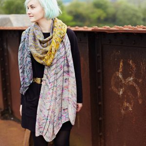Shockwaves Free Scarf Knitting Pattern