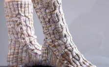Sprouting Free Cabled Socks Knitting Pattern