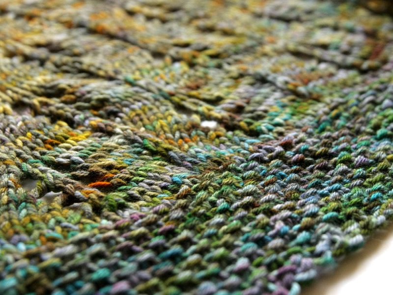 Undercover Free Lace Blanket Knitting Pattern