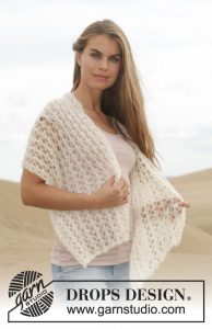 Zephyr Free Lace Stitch Scarf Knitting Pattern