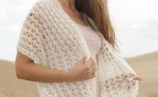 Zephyr Free Lace Stitch Scarf Knitting Pattern