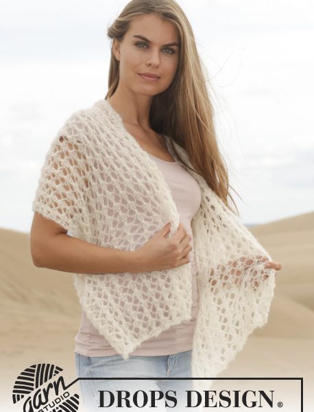 Zephyr Free Lace Stitch Scarf Knitting Pattern