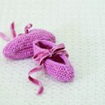 Baby Ballet Slippers Free Knitting Pattern