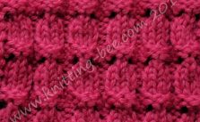 Little Bells Ribbing Free Knitting Stitch