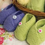 Wrapover Baby Shoes Free Knitting Pattern