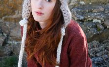 Zoya Bulky Yarn Earflap Hat Free Knitting Pattern