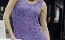 Bellevue Tunic in Rain Free Lace Knitting Pattern