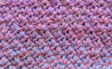 Rosette Stitch – Free Knitting Stitch 2017