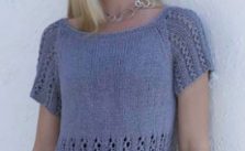 Vogue Knitting Bali Pacific View Tunic Knitting Pattern